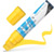 Acrylmarker Paint-It 330, 15 mm, gelb