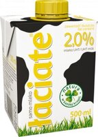 Mleko UHT Łaciate, 2%, 0.5l