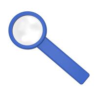 Artikelbild Magnifying glass with handle "Handle 5 x", standard-blue PS