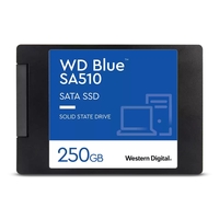 WD BLUE SA510 250 GB SATA 2.5" SSD CON HASTA 560 MB/S DE VELOCIDAD DE LECTURA