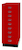 Bisley MultiDrawer™, 39er Serie mit Sockel, DIN A3, 9 Schubladen, kardinalrot