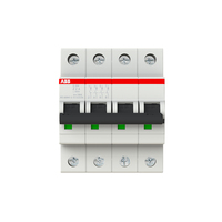 ABB S204-Z2 corta circuito Disyuntor en miniatura 4 4 módulo(s)