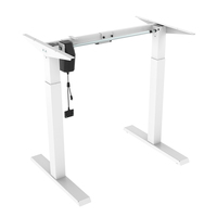 LogiLink EO0029W Cadre de bureau Electrique 2 pieds Blanc