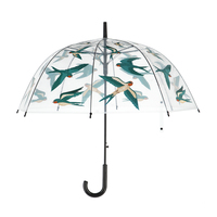 Esschert Design TP399 Regenschirm Transparent Stahl Polypropylen (PP) Volle Größe