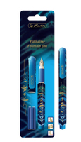 Herlitz New Batik Fearless stylo-plume Système de remplissage cartouche Bleu, Or 1 pièce(s)