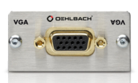 OEHLBACH Pro in - VGA tray Drahtverbinder HD15 Silber