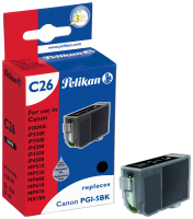 Pelikan C26 inktcartridge 1 stuk(s) Zwart