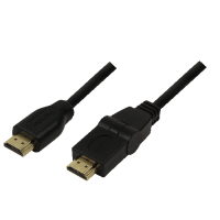 LogiLink HDMI - HDMI, 1.8m HDMI kábel 1,8 M HDMI A-típus (Standard) Fekete