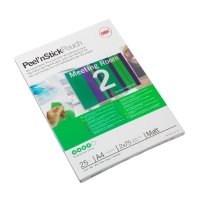 GBC Pochettes de plastification Peel`n Stick A4 2x75mic mat (25)