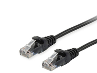 Equip Cat.6 U/UTP Patch Cable, 0.5m, Black