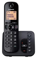 Panasonic KX-TGC220 Telefon w systemie DECT Nazwa i identyfikacja dzwoniącego Czarny