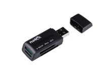 NATEC ANT 3 Mini kártyaolvasó USB 2.0 Fekete