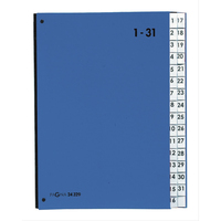 Pagna 24329-02 előrendező mappa Kék Karton A4