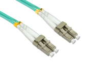 Cables Direct LC/LC, 0.5m InfiniBand/fibre optic cable OM4 Blue