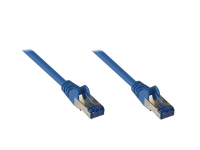 Alcasa 8060-H010B Netzwerkkabel Schwarz 1 m Cat6a S/FTP (S-STP)