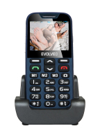 Evolveo EasyPhone XD 5,84 cm (2.3") 89 g Kék Telefon időseknek