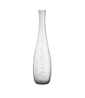 LEONARDO Giardino Vase Flaschenförmige Vase Glas Grau