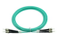 BlueOptics SFP3333EU5MK Glasfaserkabel 5 m ST OM3 Aqua-Farbe