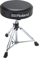 Roland RDT-RV Musikersitz Musikerhocker Chrom, Schwarz Gepolsterter Sitz