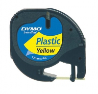 DYMO 12mm LetraTAG Plastic tape Etiketten erstellendes Band
