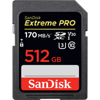 SanDisk Exrteme PRO 512 GB SDXC UHS-I Klasse 10