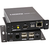 InLine 64601 KVM-extender Zender en ontvanger