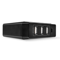 Lindy 4 Port USB Type C and A Smart Charger with Power Delivery, 72W