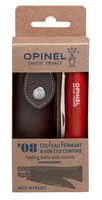 Opinel N°08 Camper/scout Rouge