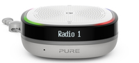 Pure 154504 radio Draagbaar Digitaal Zwart, Wit