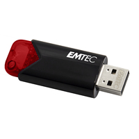 Emtec Click Easy USB flash drive 16 GB USB Type-A 3.2 Gen 2 (3.1 Gen 2) Zwart, Rood