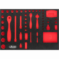 Vigor V5115-L accessoire voor opslagdozen Zwart, Rood Verdeelset