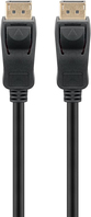 Goobay 49958 DisplayPort kábel 1 M Fekete