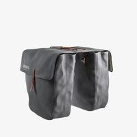 Brooks Brick Lane Pannier Hinten Fahrradtasche 15 l Kanvas, Leder Grau