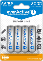 Everactive EVHRL6-2000 bateria do użytku domowego Bateria do ponownego naładowania AA Niklowo-metalowo-wodorkowa (NiMH)