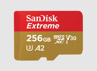 SanDisk Extreme 256 GB MicroSDXC UHS-I Klasa 3
