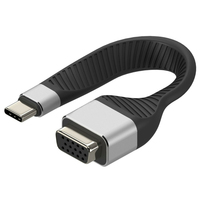 Techly ICOC-USBC-VGA video átalakító kábel 0,12 M USB C-típus VGA (D-Sub)