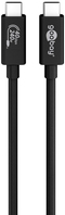 Goobay Sync & Charge USB-C Kabel, USB4 Gen 3x2, 240 W, 0,7 m