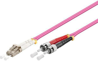 Microconnect FIB412001-4 kabel optyczny 1 m LC ST OM4 Fioletowy