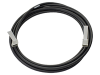 HPE 40G QSFP+ 1m InfiniBand/fibre optic cable QSFP+ Noir, Gris