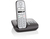 Gigaset E310A Analoges/DECT-Telefon Schwarz, Silber