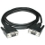 C2G 3m DB9 Cable Serien-Kabel Schwarz