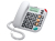MaxCom KXT480 Telefon analogowy Nazwa i identyfikacja dzwoniącego Biały