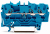 Wago 2002-1304 morsettiera Blu