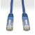 Tripp Lite N200-001-BL Cat6 Gigabit anvulkanisiertes (UTP) Ethernet-Kabel (RJ45 Stecker/Stecker), PoE, Blau, 0,31 m