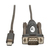 Tripp Lite U209-005-C kabel równoległy Czarny 1,52 m DB9 USB-C