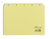 Durable 365004 indextab Alfabetische tabbladindex PVC Geel