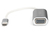 Digitus DA-70837 video átalakító kábel 0,2 M USB C-típus VGA (D-Sub) Fehér
