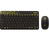 Logitech MK240 Nano Wireless Keyboard and Mouse Combo teclado Ratón incluido RF inalámbrico QWERTY Griego Negro