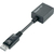 Techly IADAP-DSP-250 Videokabel-Adapter 0,07 m DisplayPort 2 x VGA (D-Sub) Schwarz