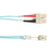 Black Box FO10G-LSZH-001M-SCLC InfiniBand/fibre optic cable 1 M SC LC OM3 Türkizkék